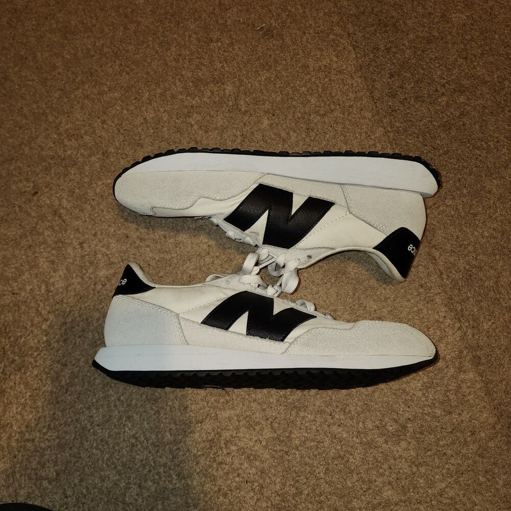 Unisex New Balance 237 Off White Lace Up Sneakers | M10.5 W12